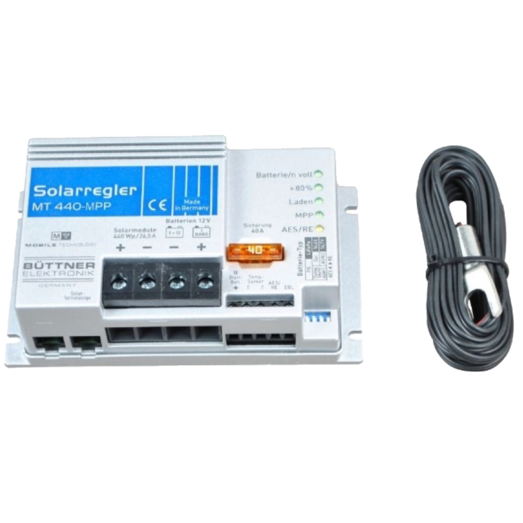 BBAtechniek - Büttner zonneregelaar MPP-440 12V 440Wp 25A (1x)