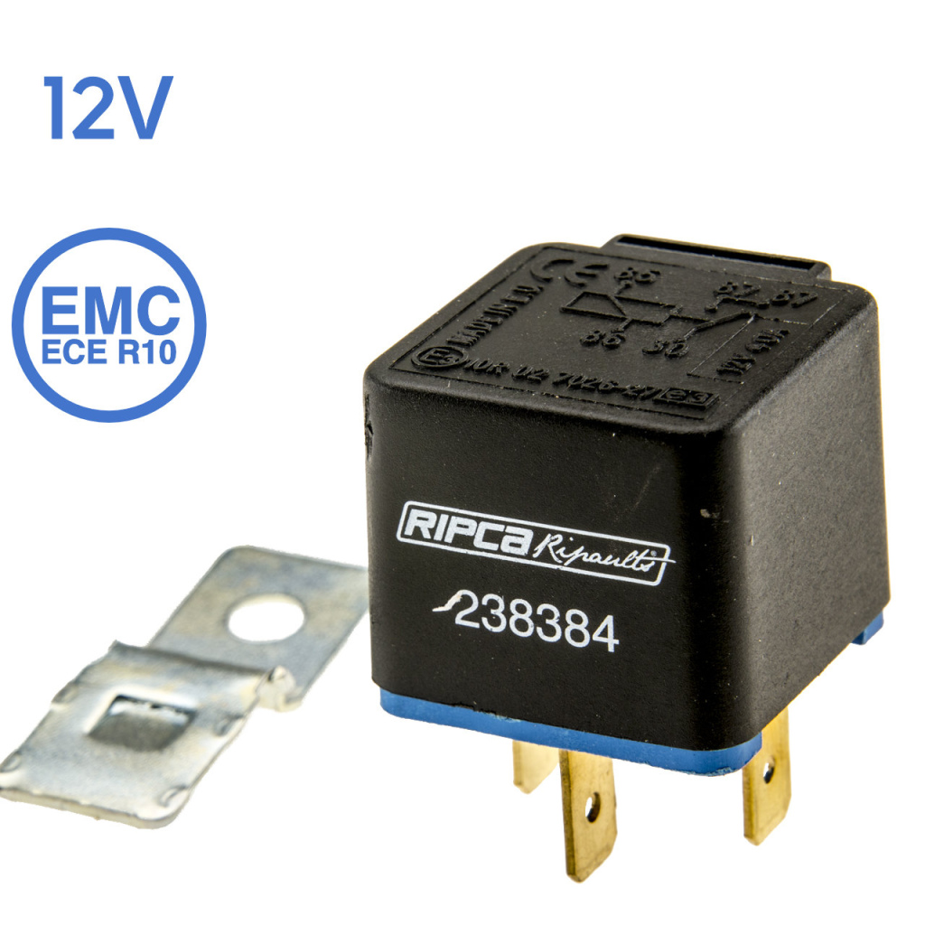 BBAtechniek - 12V 40A 4-polig relais (10x)