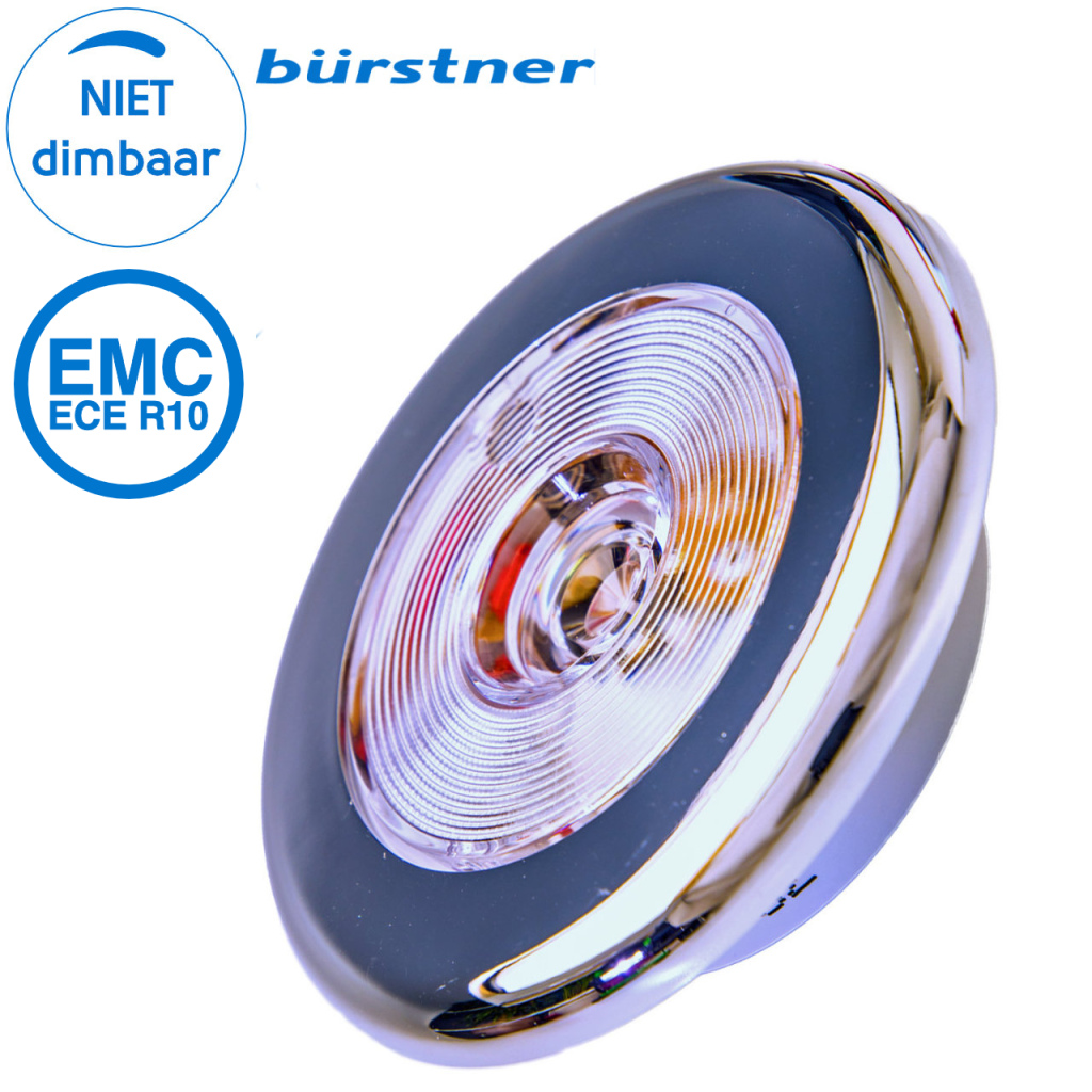 BBAtechniek - Faretto LED inbouwspot met drukschakelaar 1W (1x)