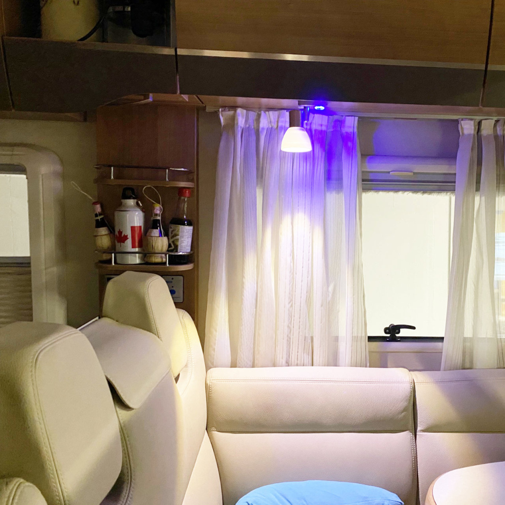 BBAtechniek - Faretto PowerLED 12V 3W 3000K chroom met USB (1x)