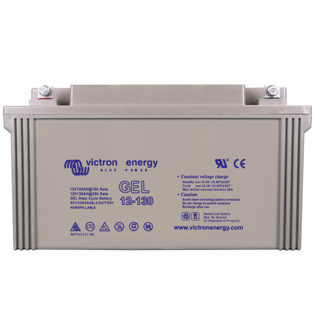 BBAtechniek - Victron Gel accu 12V 130Ah M8 (1x)