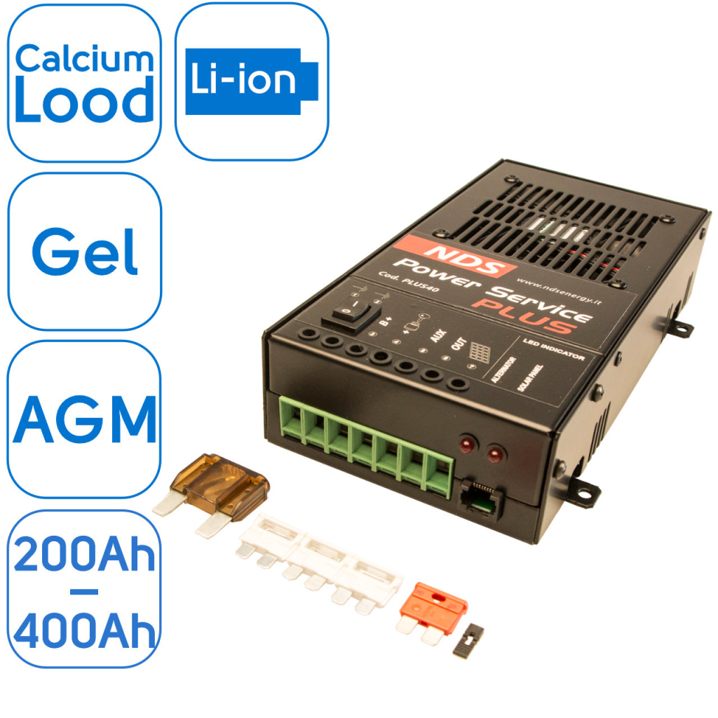 BBAtechniek - 12V 40A NDS Power Service Plus 40 (1x)