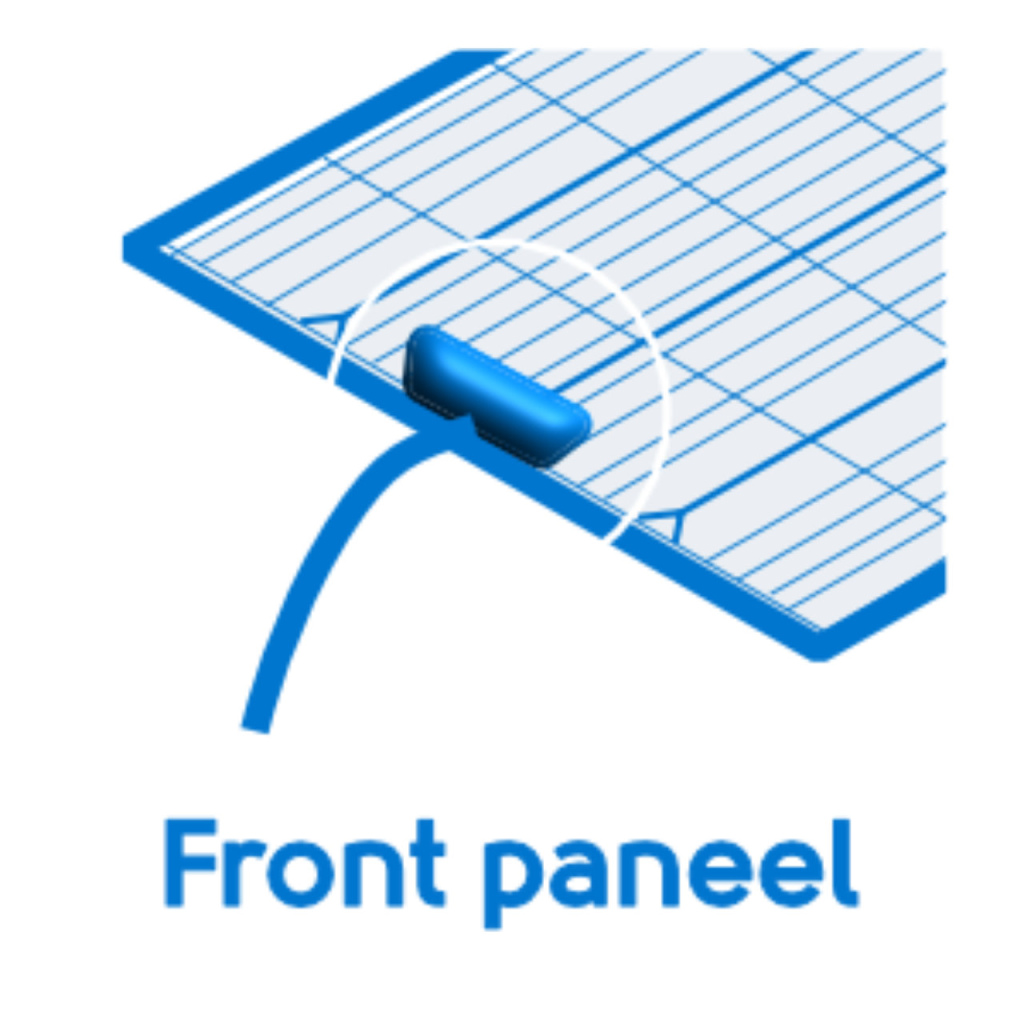 BBAtechniek - NDS Lightsolar 160W Front 125.3x67.3x0.4cm (1x)