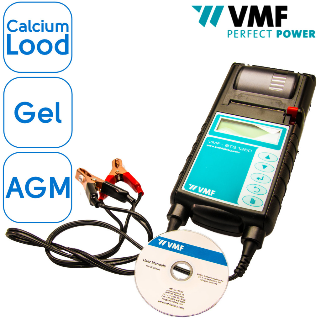 BBAtechniek - 12V digitale VMF accutester en printer (1x)