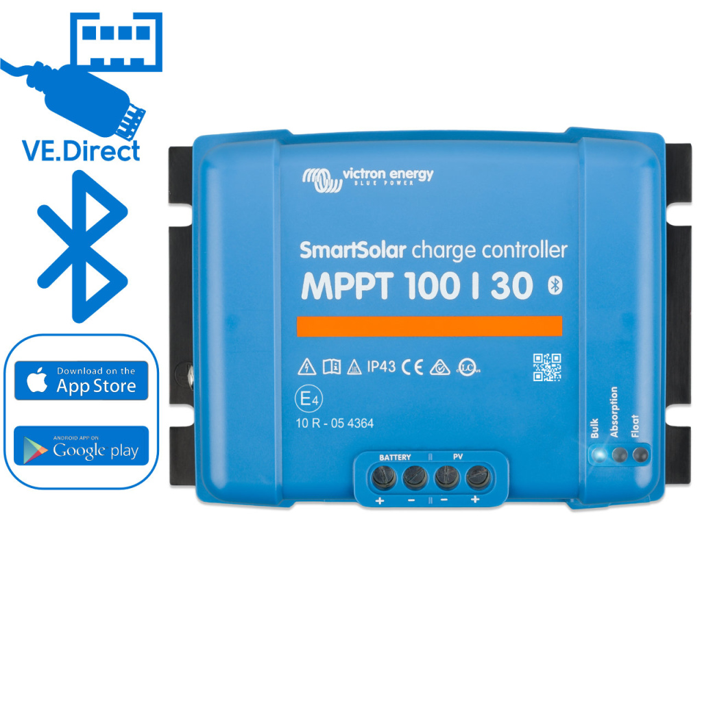 BBAtechniek - Victron SmartSolar MPPT 100/30 (12/24V) (1x)