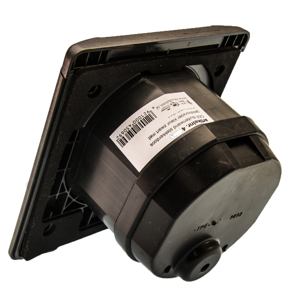 BBAtechniek - Gasdoorvoer zwart (1x)