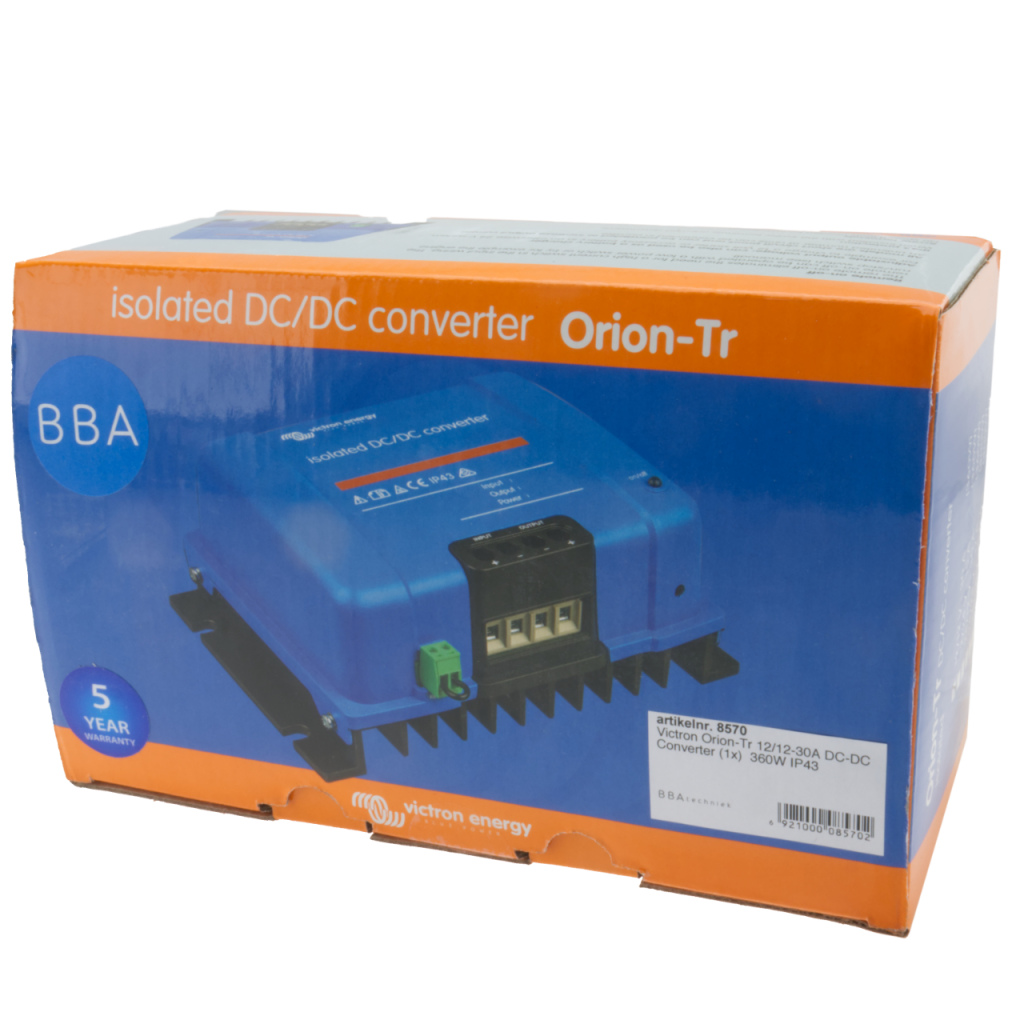 BBAtechniek - Victron Orion-Tr 12/12-30A 360W isolated (1x)