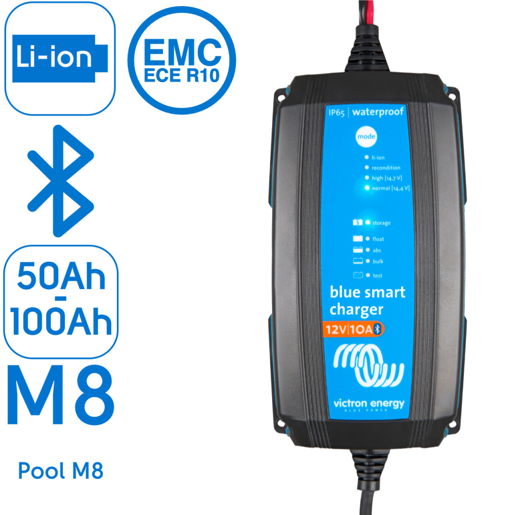 BBAtechniek - Victron Blue Smart IP65 acculader 12/10-1 (1x)