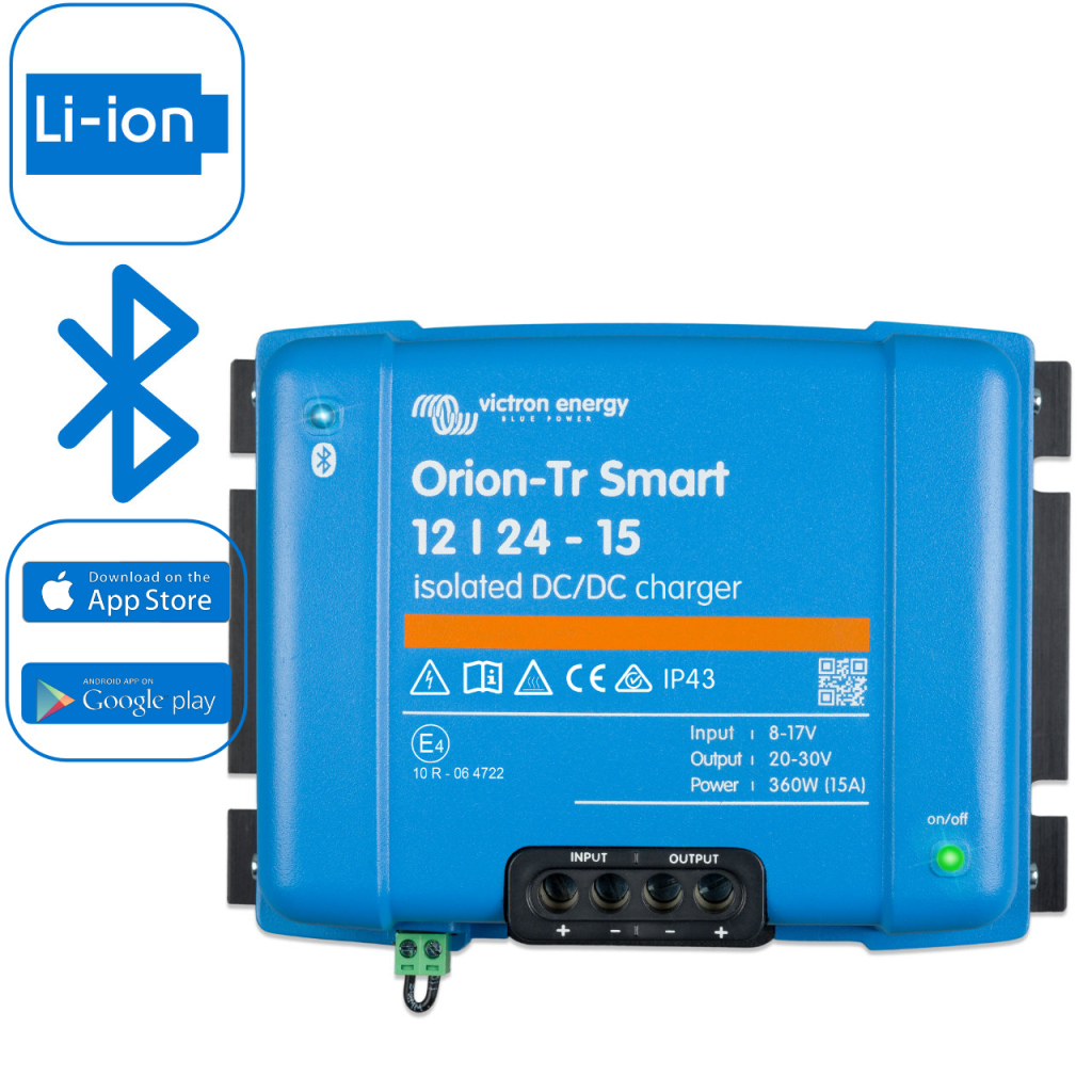 BBAtechniek - Victron Orion-Tr Smart 12/24-15A 360W (1x)