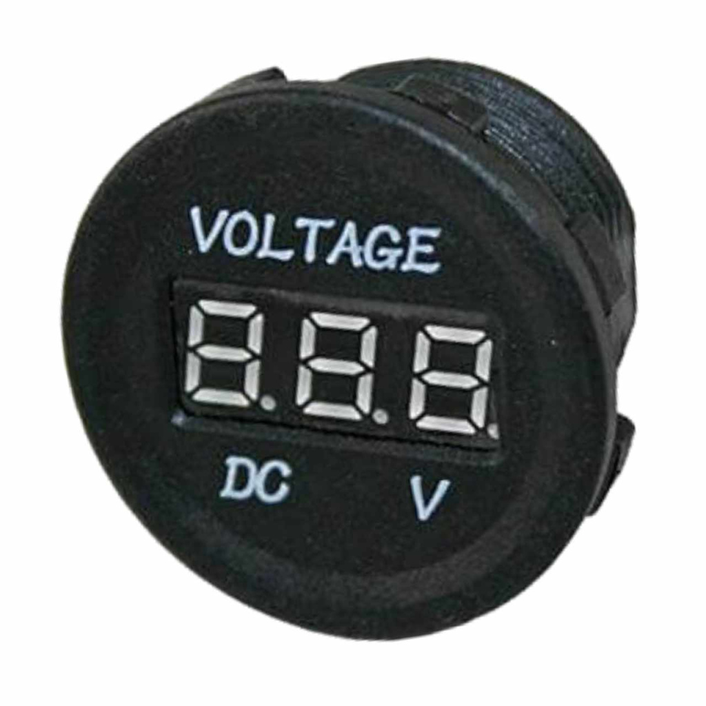 BBAtechniek - Power Line Voltmeter inbouw incl. inbouwframe (1x)