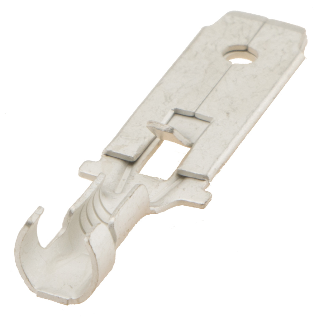 BBAtechniek - Vlaksteker vertind 6.3 0.5-1.5mm²  (100x)