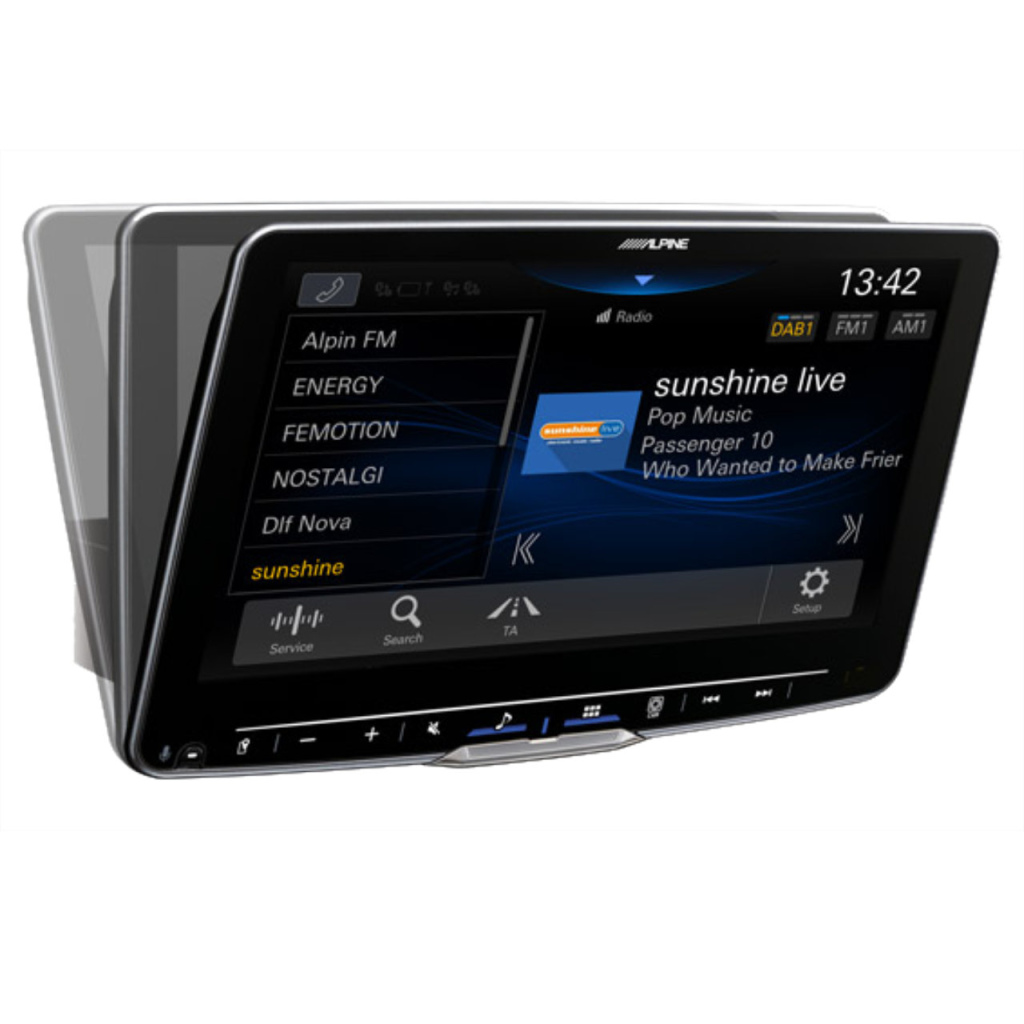 BBAtechniek - 11” iLX-F115DU Alpine Halo11 1DIN (1x)