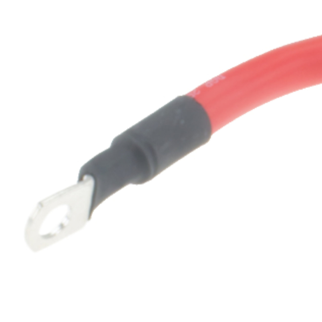 BBAtechniek - 25mm2 accu kabel flexibel rood 1x M8 (0.5m)