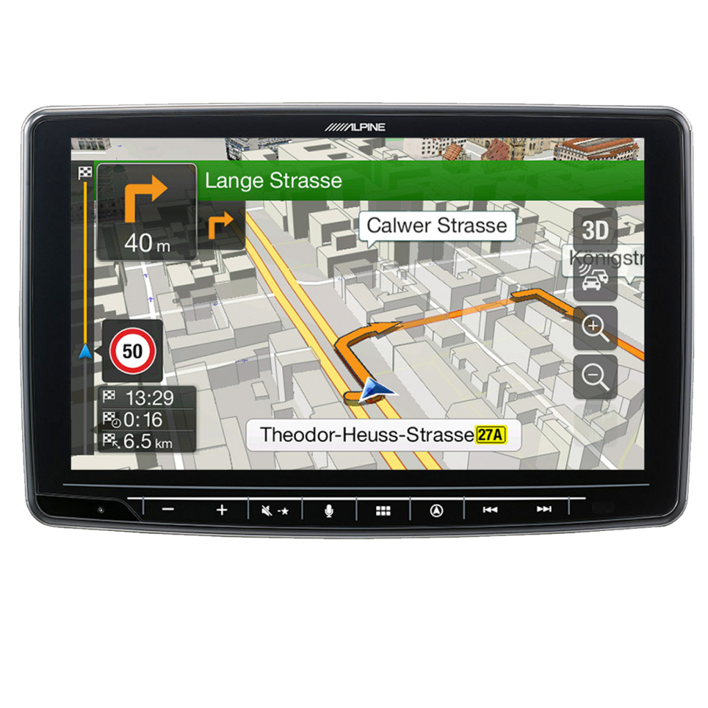 BBAtechniek - 9” INE-F904DC Halo 9 Alpine style 1DIN (1x)