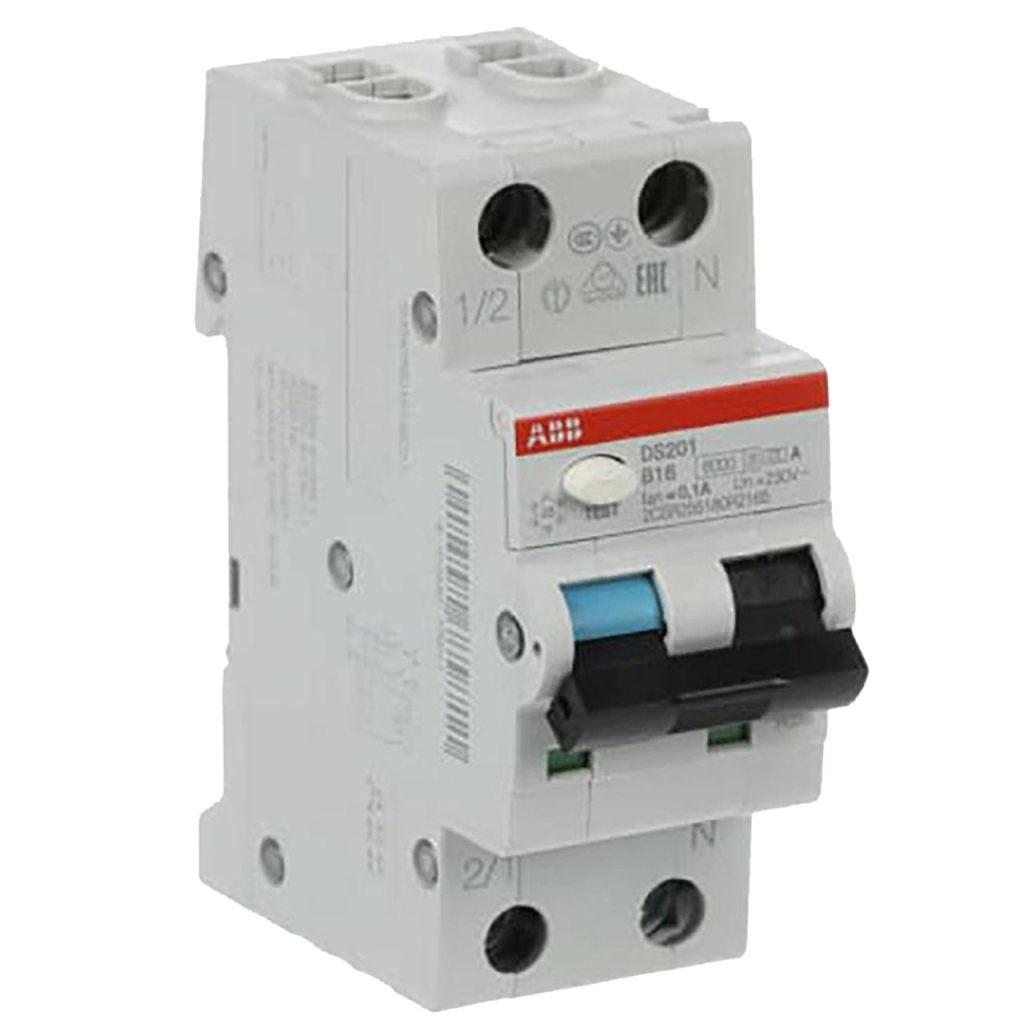 BBAtechniek - Aardlek automaat B16A 100mA (1x)