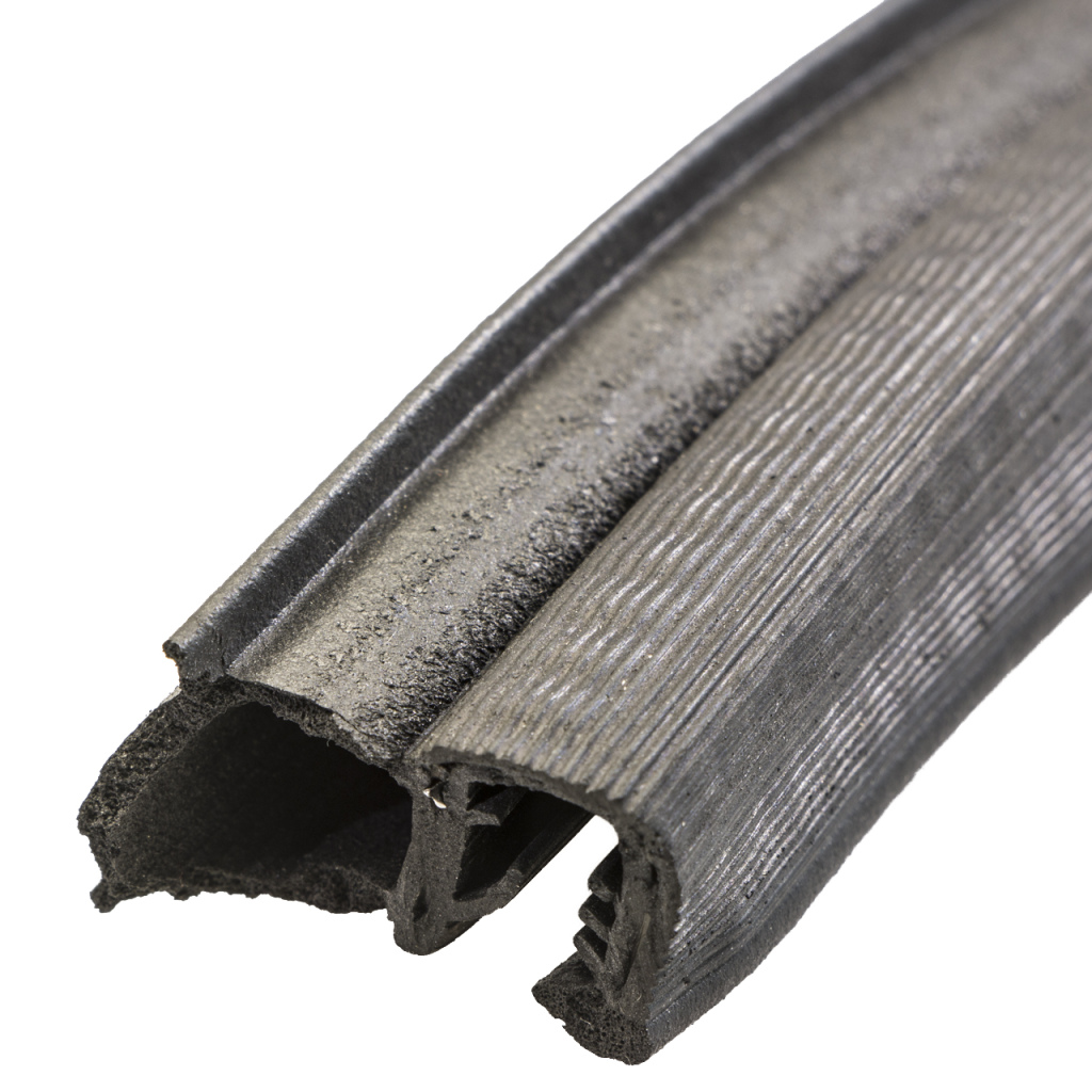 BBAtechniek - Klemprofiel met sponsrubber zijkant 2-5mm (5m)