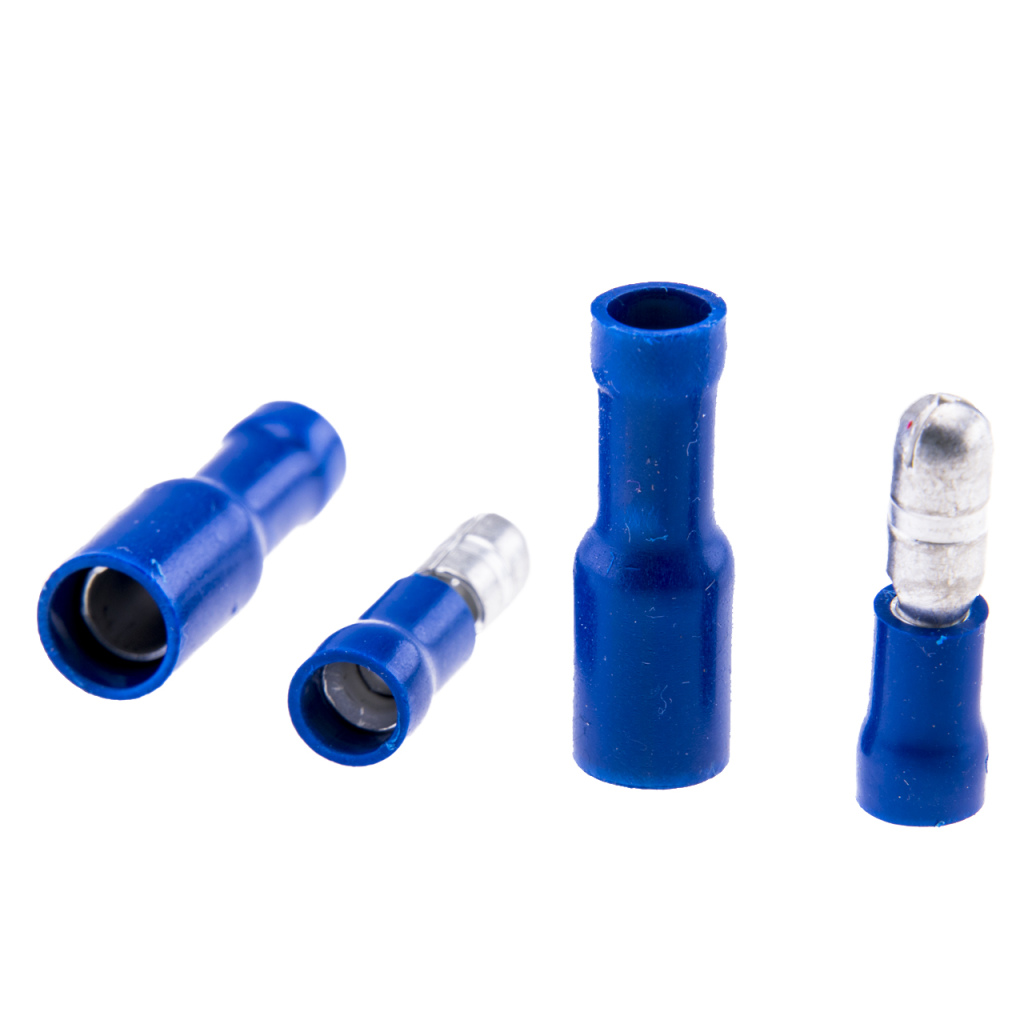 BBAtechniek - Rondsteker + rondstekerhuls Ø5mm blauw (5x2)   