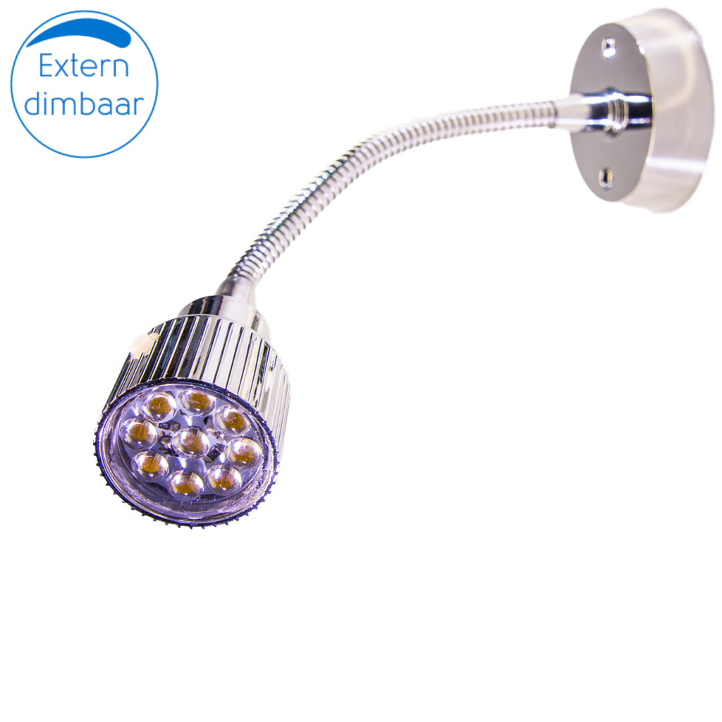 BBAtechniek - Cromata flex LED lamp 12V 0.6W 3200K 54lm (1x)