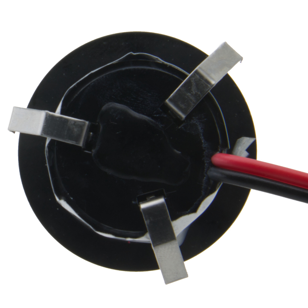 BBAtechniek - Piatto LED spot zwart 12V 0.4W (1x)