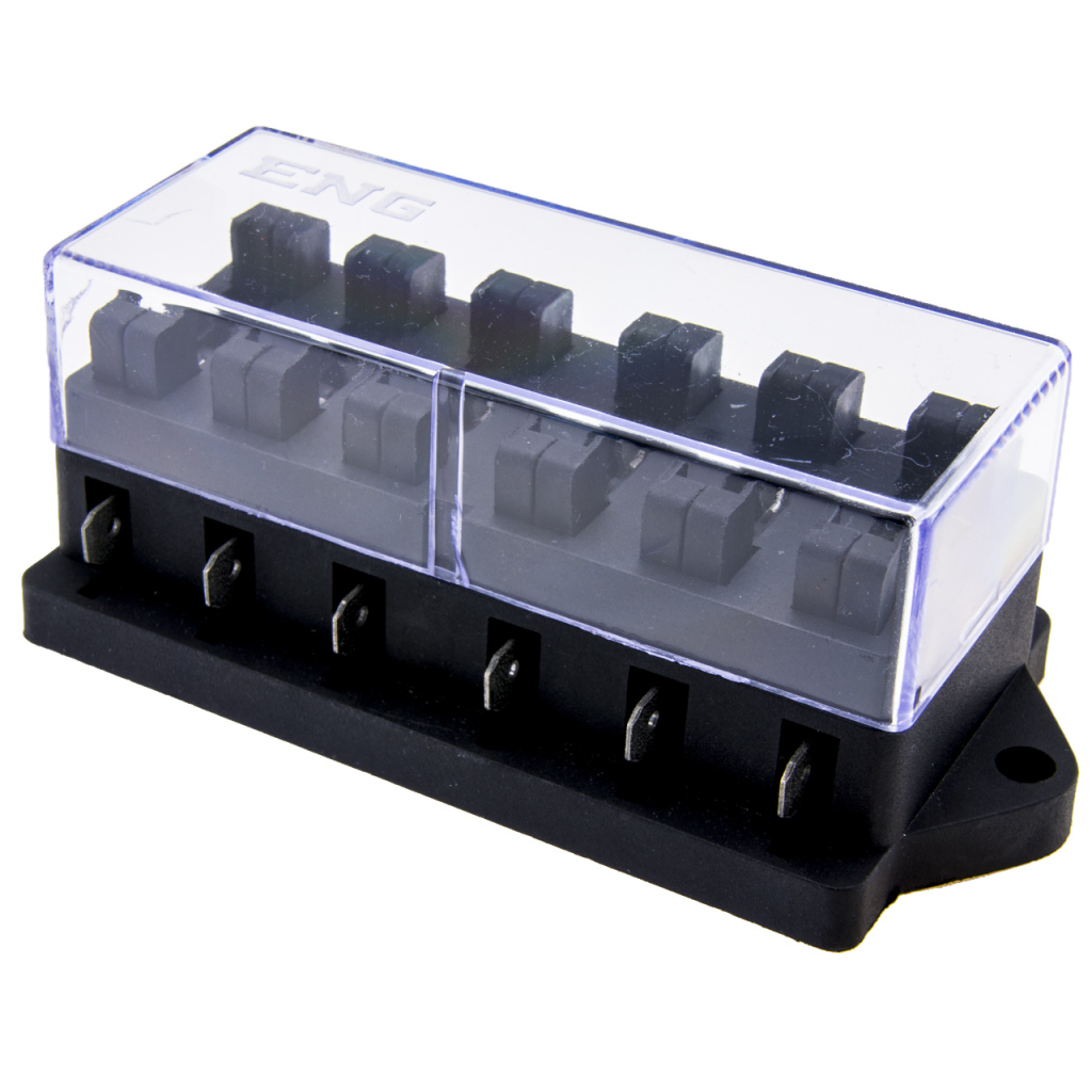 BBAtechniek - Zekeringkast standaard steekzekering 6-polig (1x)