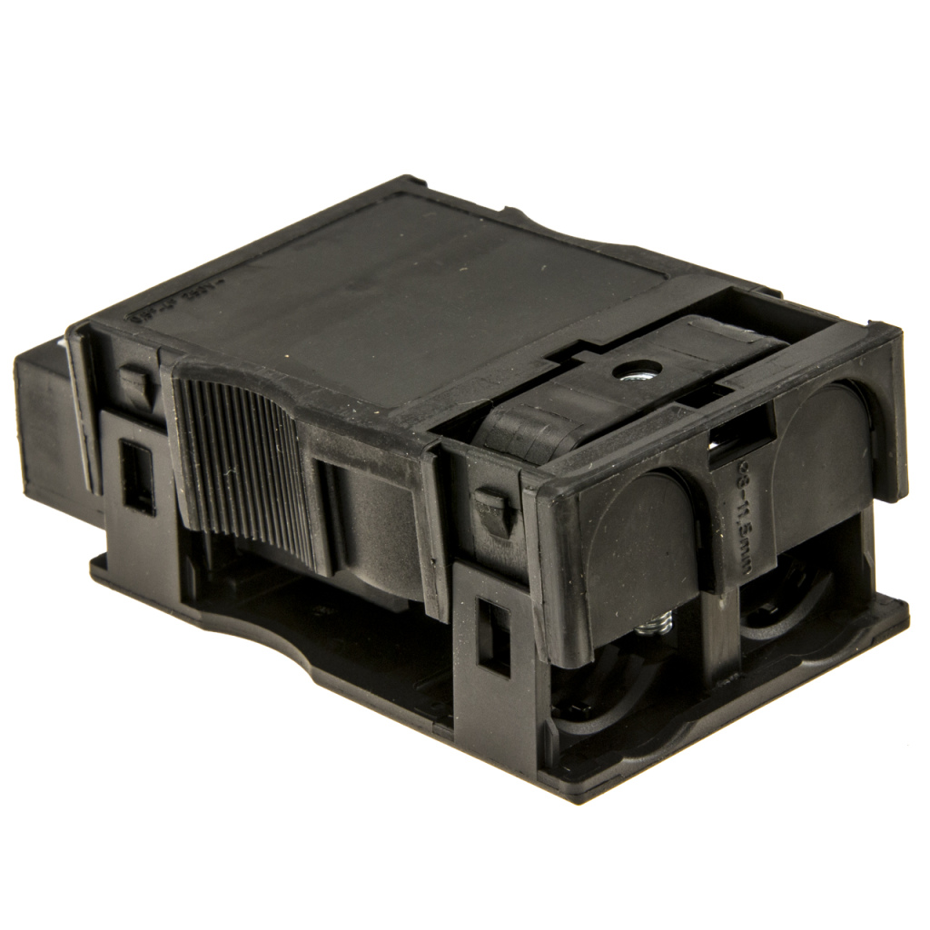 BBAtechniek - Wago Winsta Midi connector female zwart (5x)