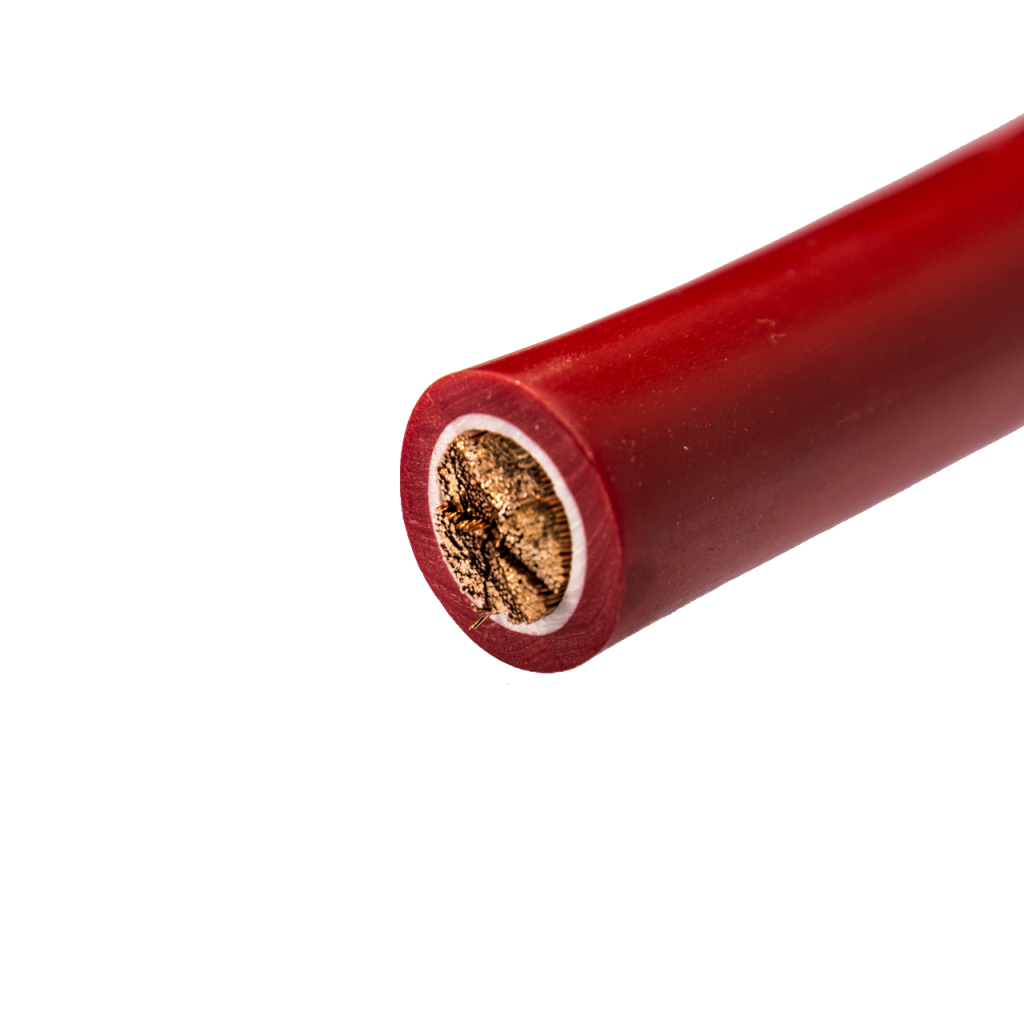BBAtechniek - 25mm2 accu kabel flexibel rood (10m)