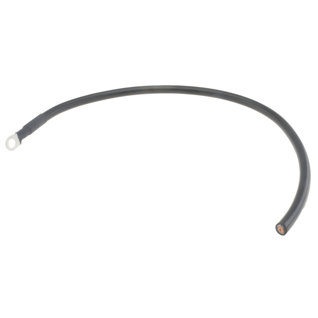 BBAtechniek - 16mm2 accu kabel flexibel zwart 1x M8 (0.5m)