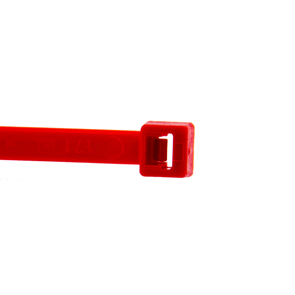 BBAtechniek - Tyrap 4.5x200mm max Ø 53mm rood (100x)