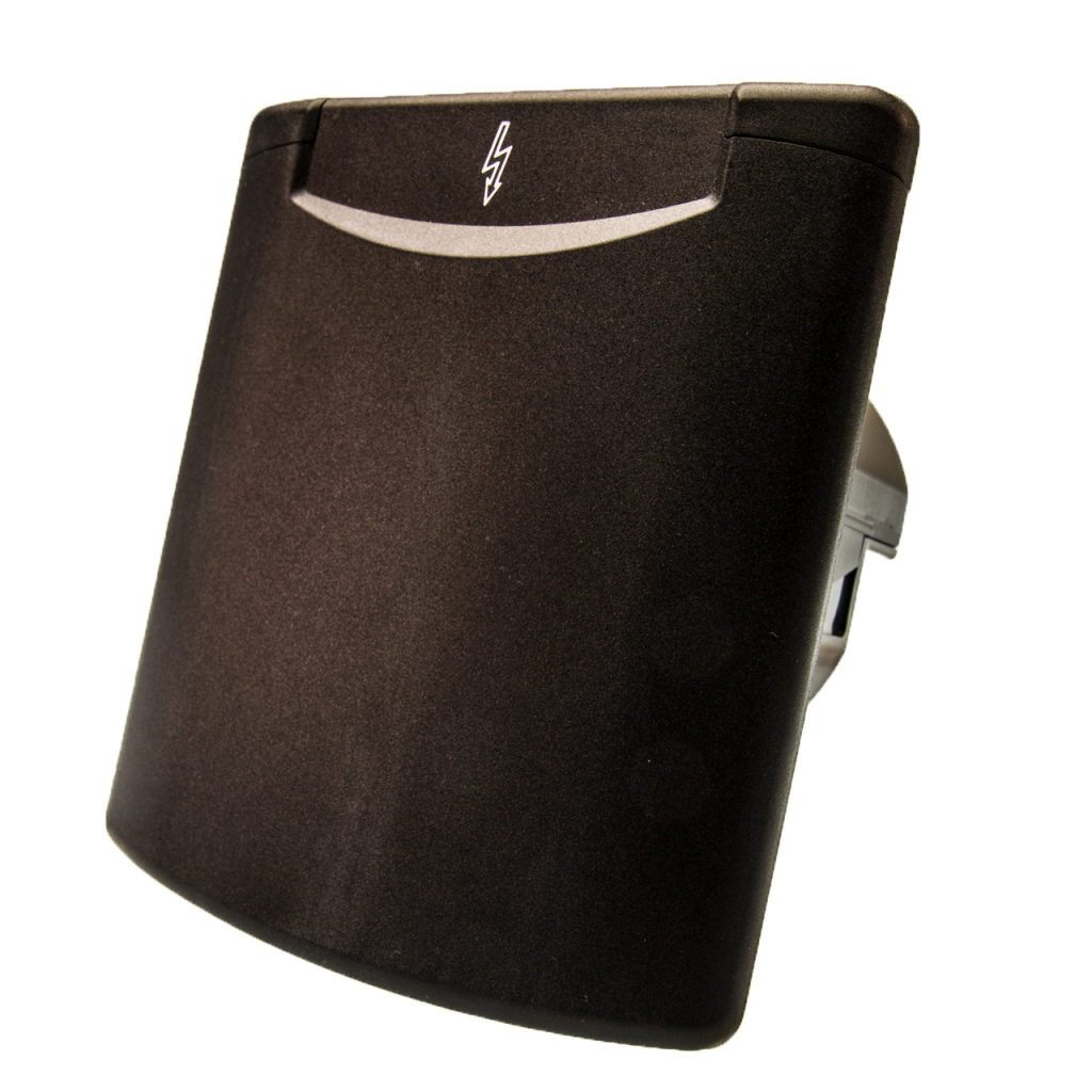 BBAtechniek - CEE 230V aansluiting zwart (1x)