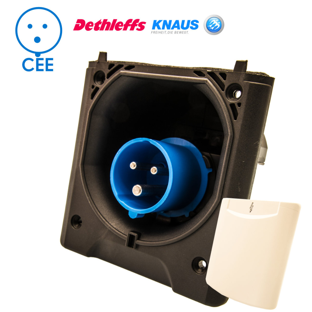 BBAtechniek - CEE 230V aansluiting Fiat Bianco wit 210 (1x)