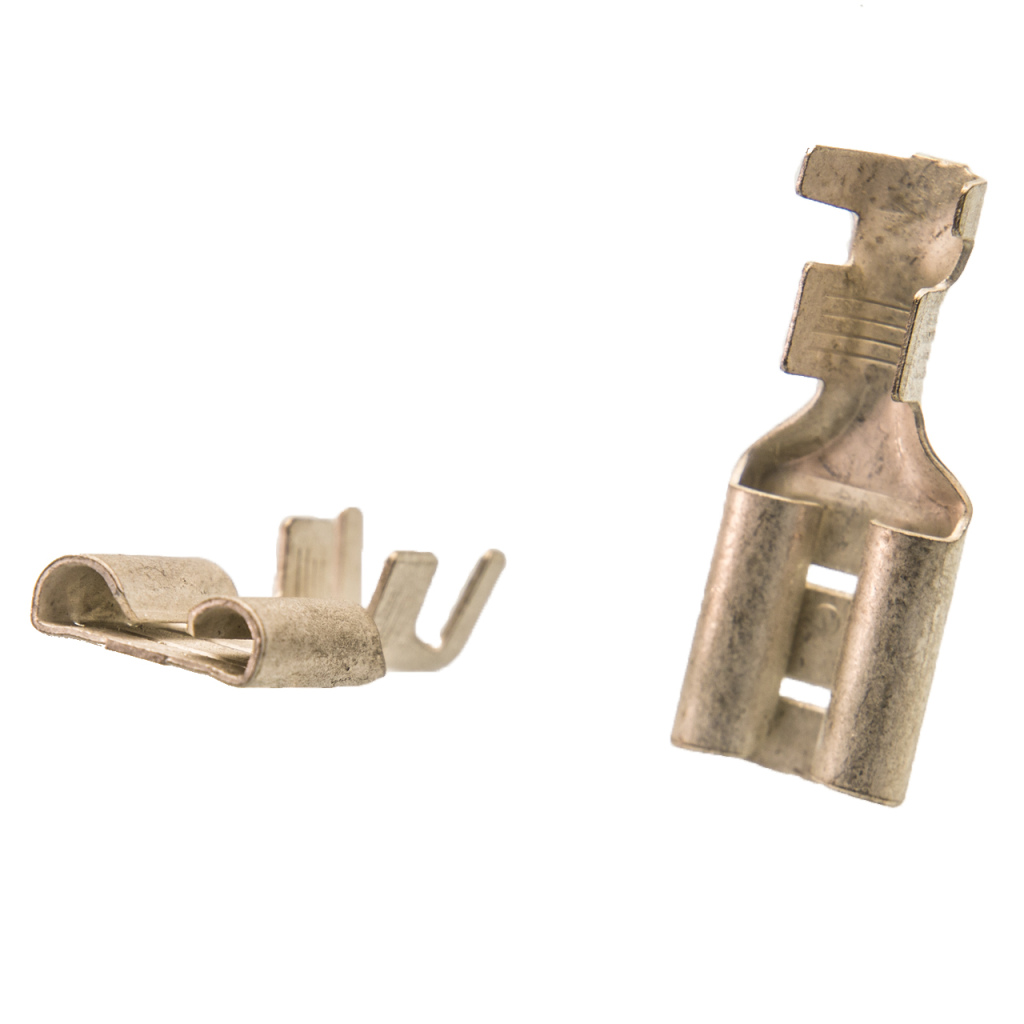 BBAtechniek - Vlakstekerhuls vertind 9.5 2.5-6.0mm² (100x)