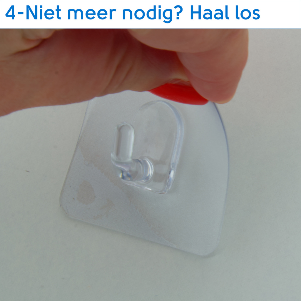 BBAtechniek - Magische haken type V herbruikbaar (4x)