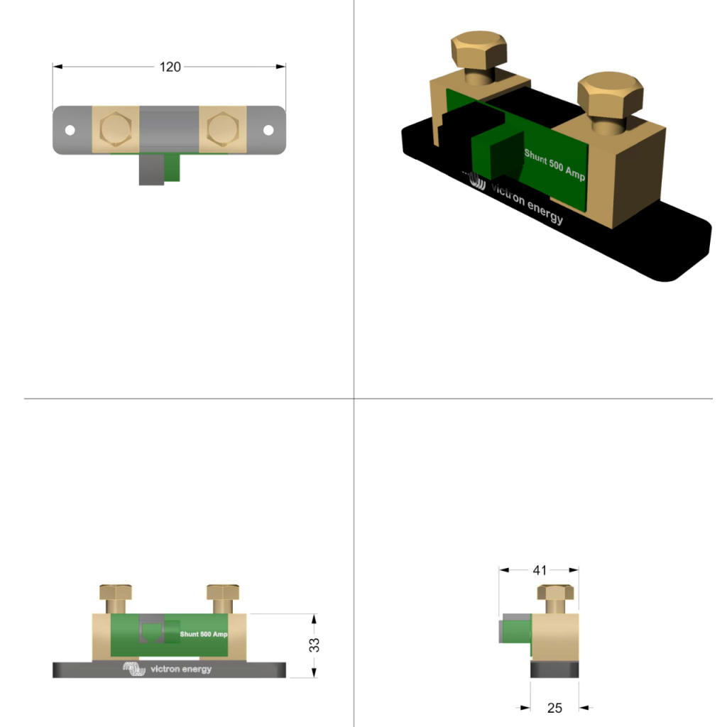BBAtechniek - Victron BMV-700 accu monitor RJ12 (1x)