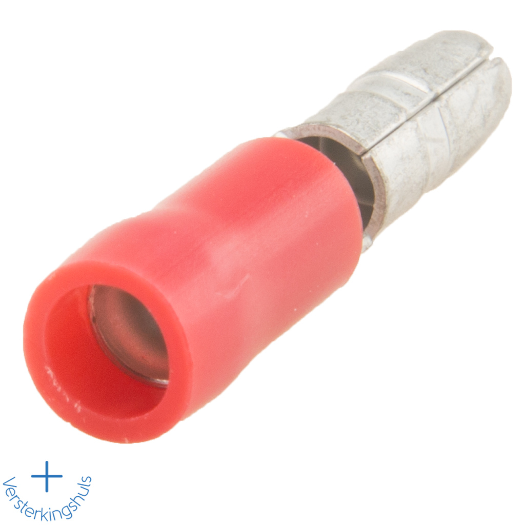 BBAtechniek - Rondsteker Ø 4.0mm* rood (10x)