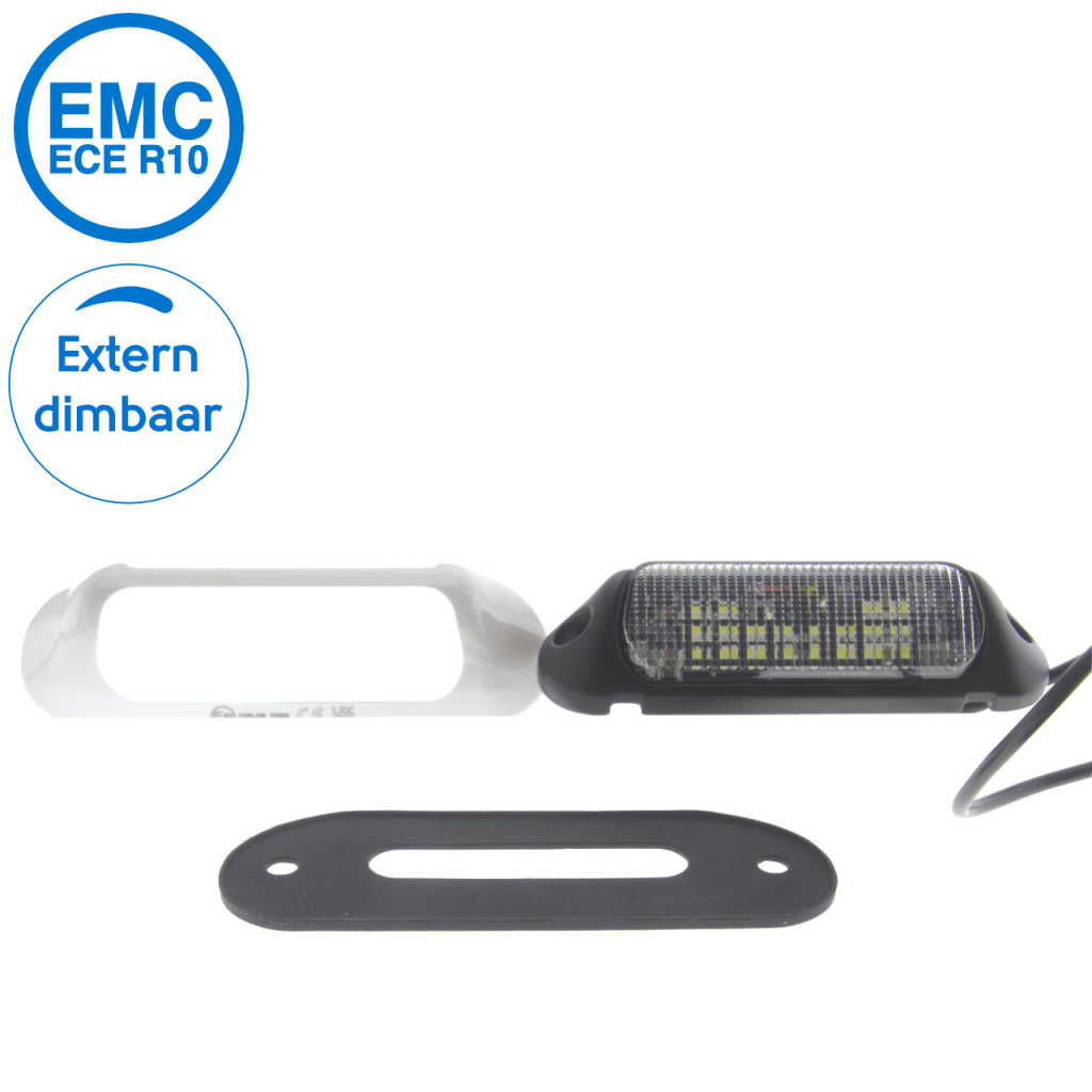 BBAtechniek - Calabria verstraler wit 12V 40W ECE R10(1x)