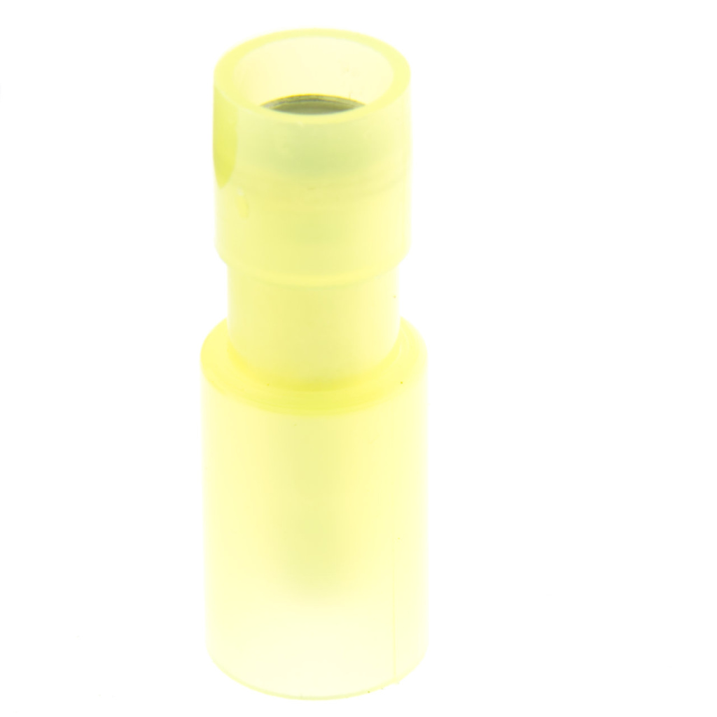 BBAtechniek - Rondstekerhuls Ø7.9mm* geel  2.5-6.0mm (50x)