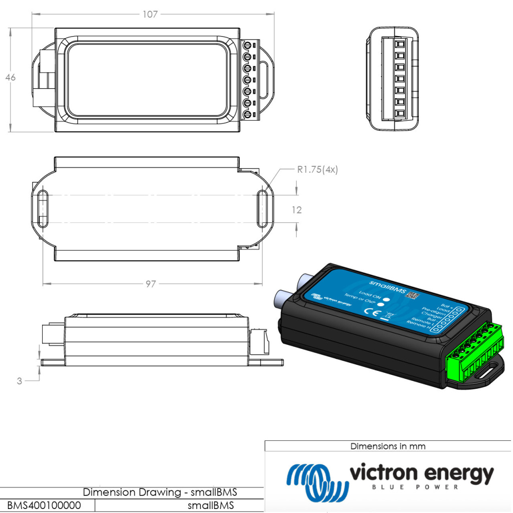 BBAtechniek - Victron SmallBMS (1x)