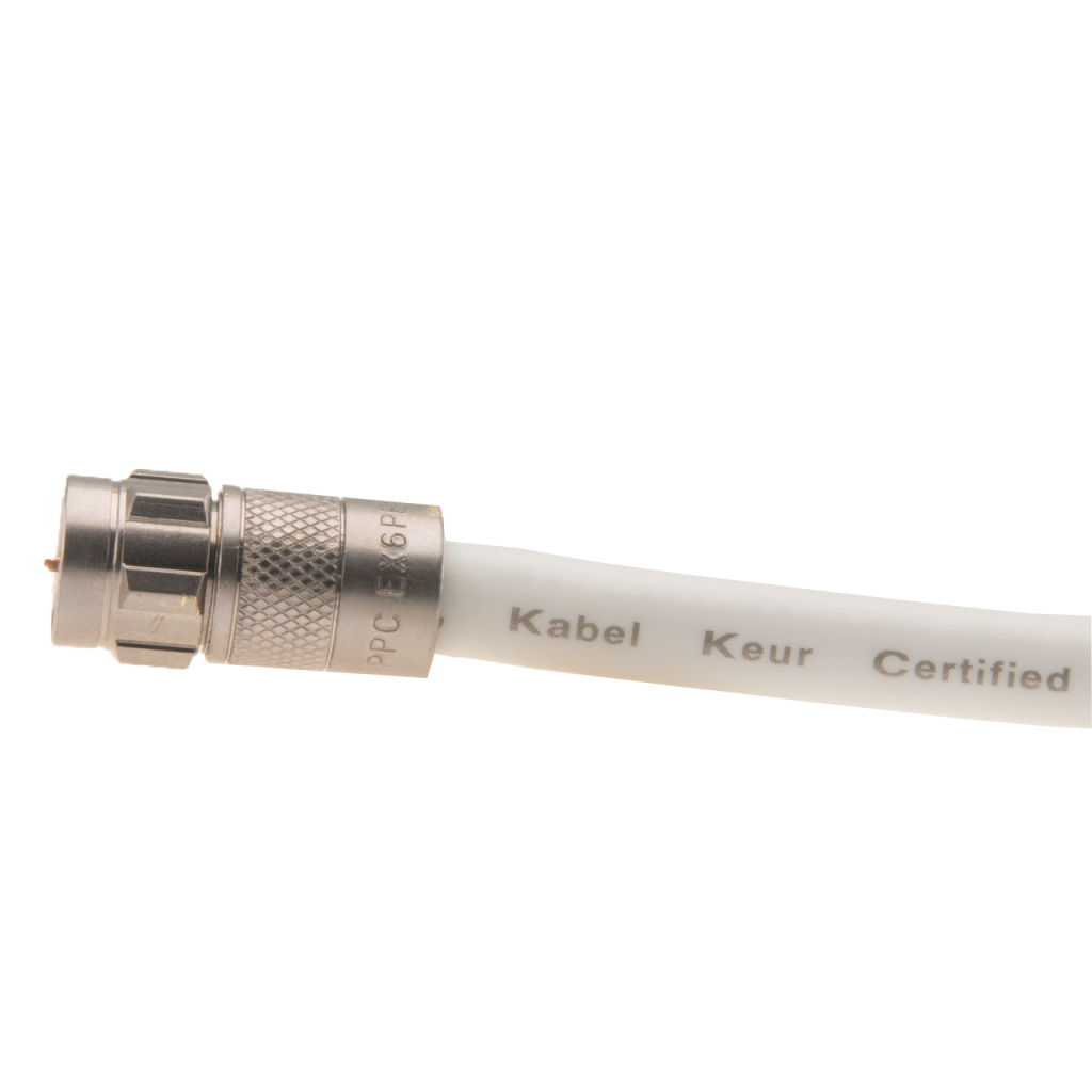 BBAtechniek - F-connector male BBA Coax EX6PEplus (10x) 