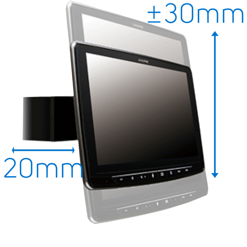 BBAtechniek - 9” INE-F904DC Halo 9 Alpine style 1DIN (1x)