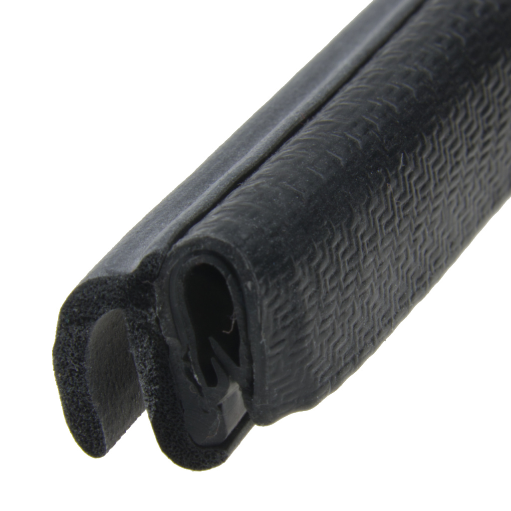 BBAtechniek - BBA mosrubber /PVC afwerkprofiel 22x13mm (1m)