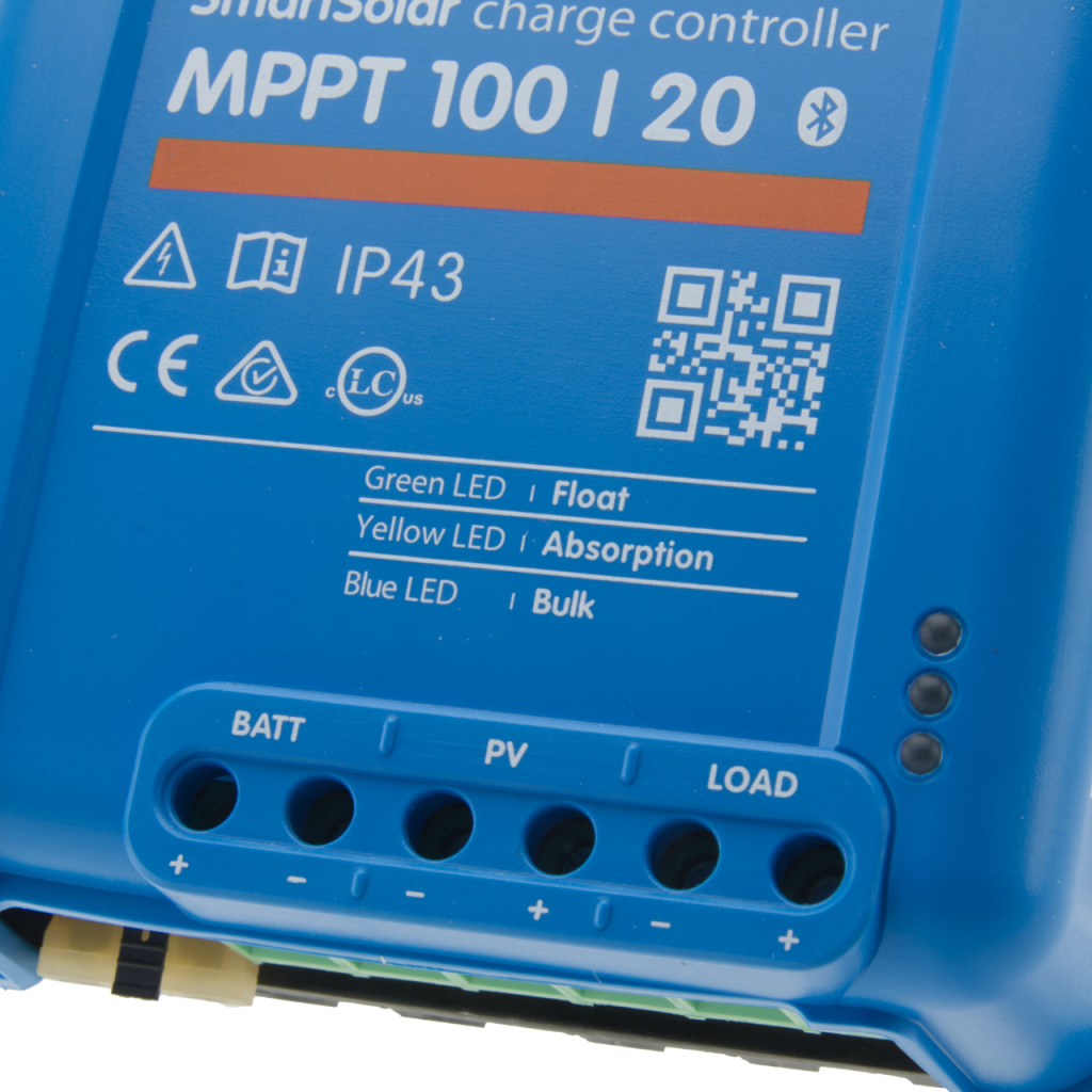 BBAtechniek - Victron Smart Solar MPPT 100/20A 12/24/48V (1x)