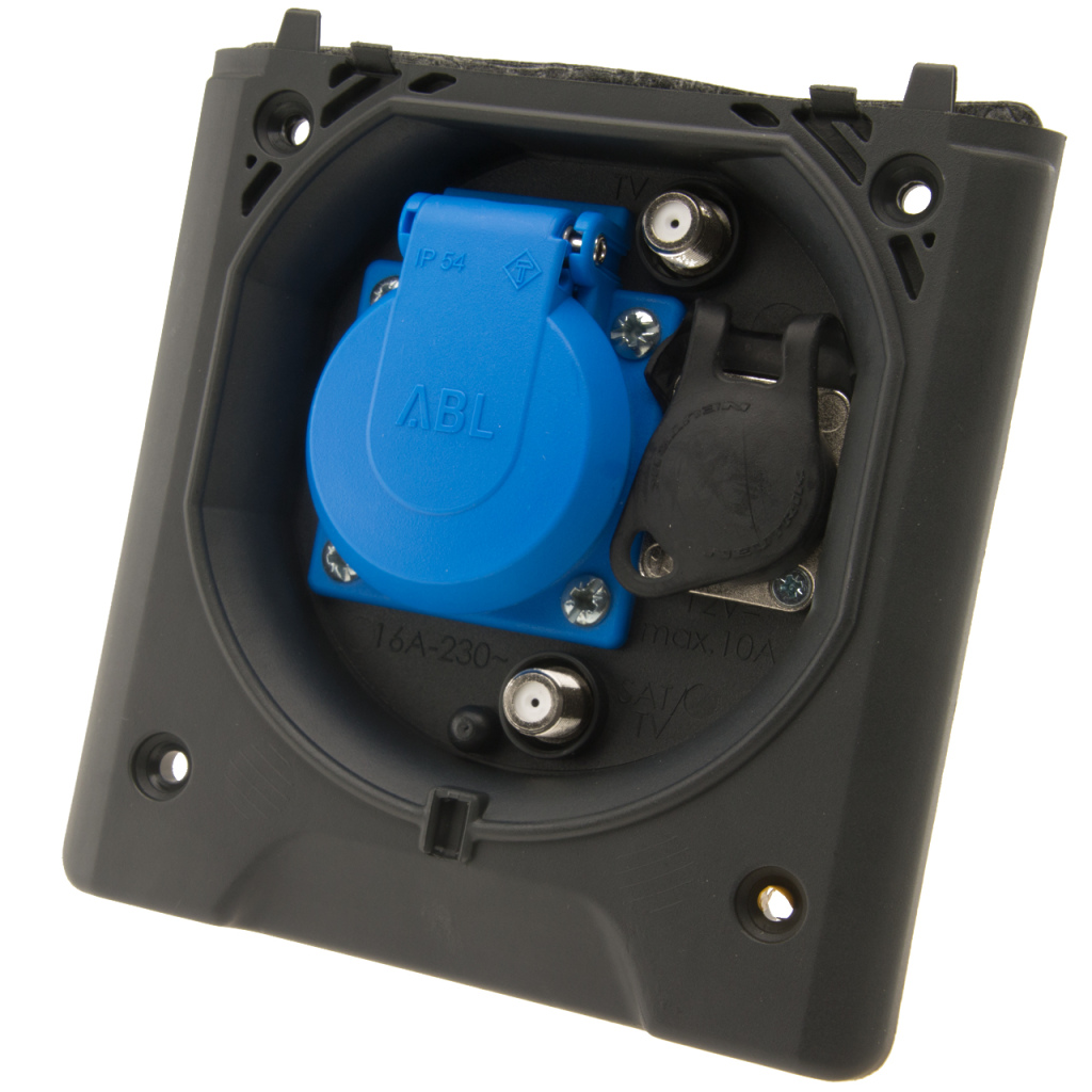 BBAtechniek - Voortent aansluiting CEE 230V  / TV / HDMI (1x)