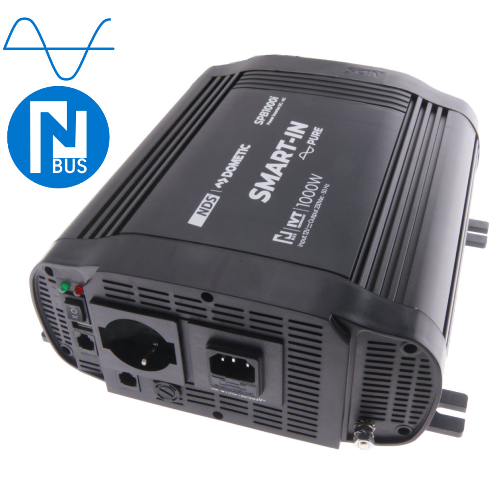 BBAtechniek - NDS SP-1000-I inverter 12V 1000W IVT functie (1x)