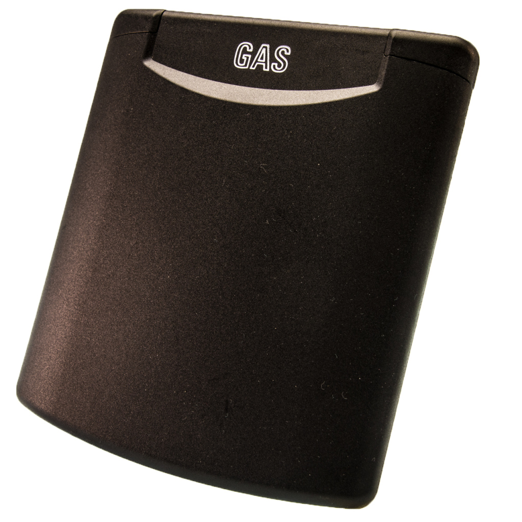 BBAtechniek - Gasdoorvoer zwart (1x)