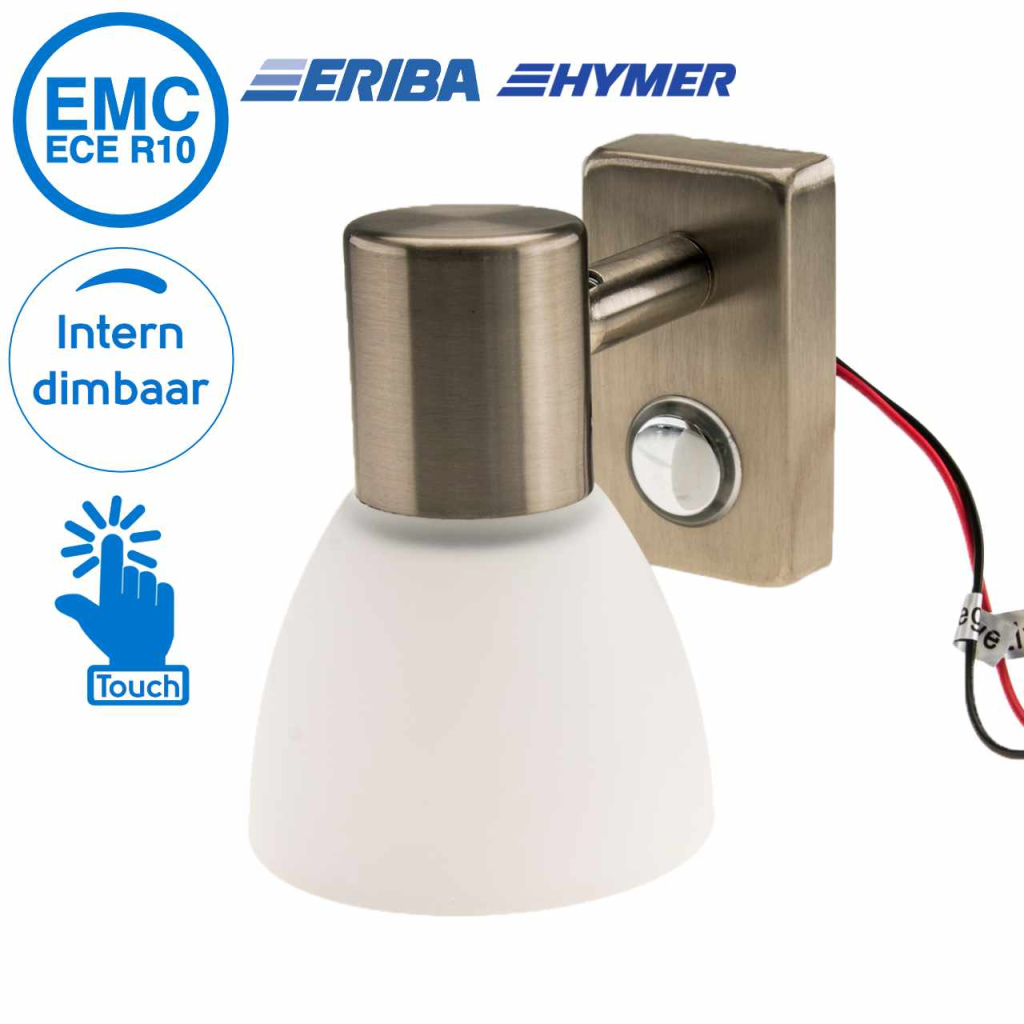 BBAtechniek - Faretto PowerLED 12V 3W 3000K geborsteld alu (1x) 