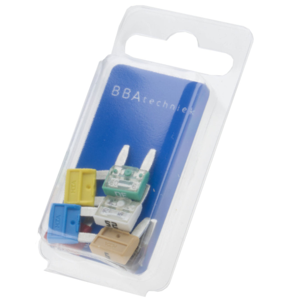 BBAtechniek - Assortiment mini steekzekeringen (7x)