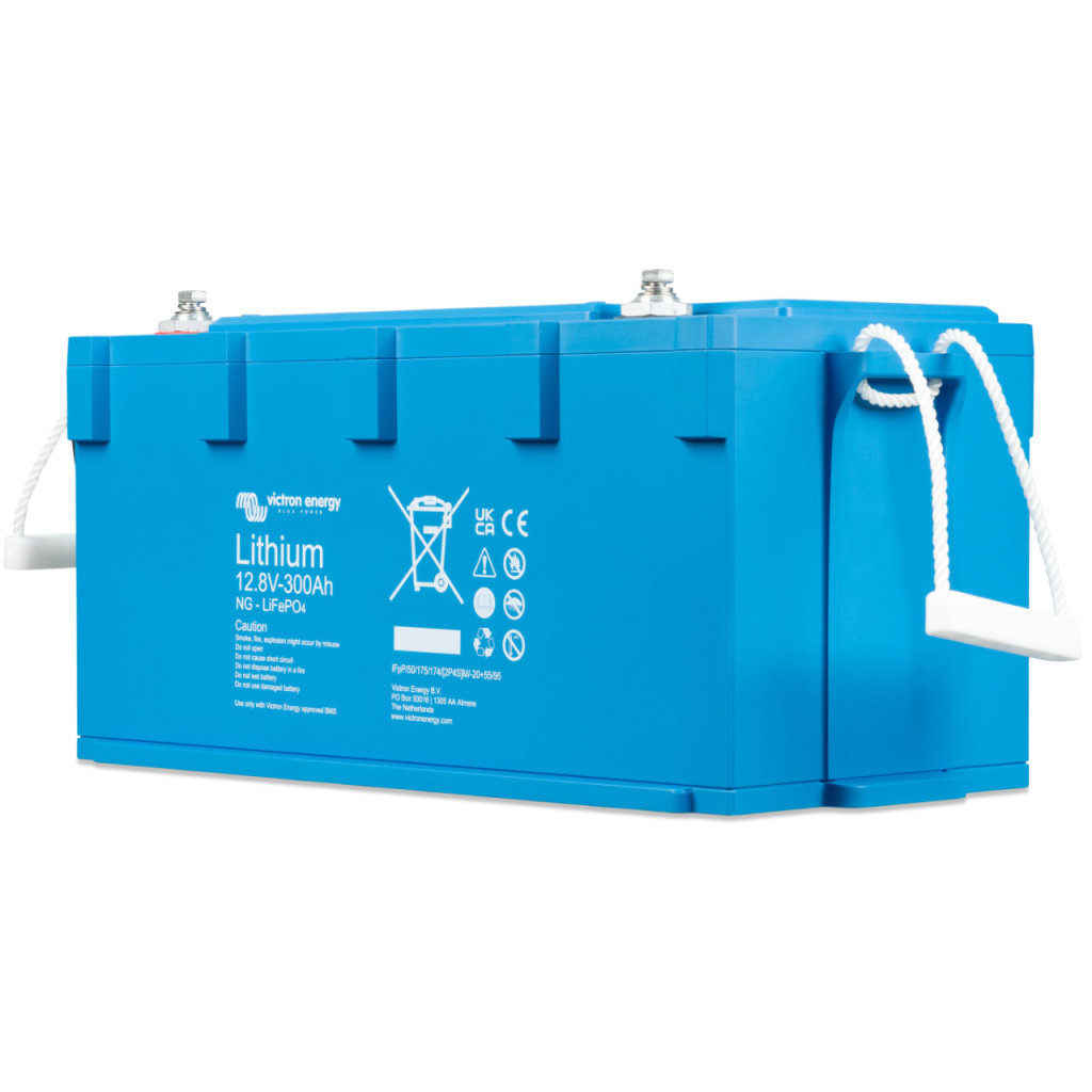 BBAtechniek - LiFePO4 accu 12.8V 300Ah NG M8 (1x)