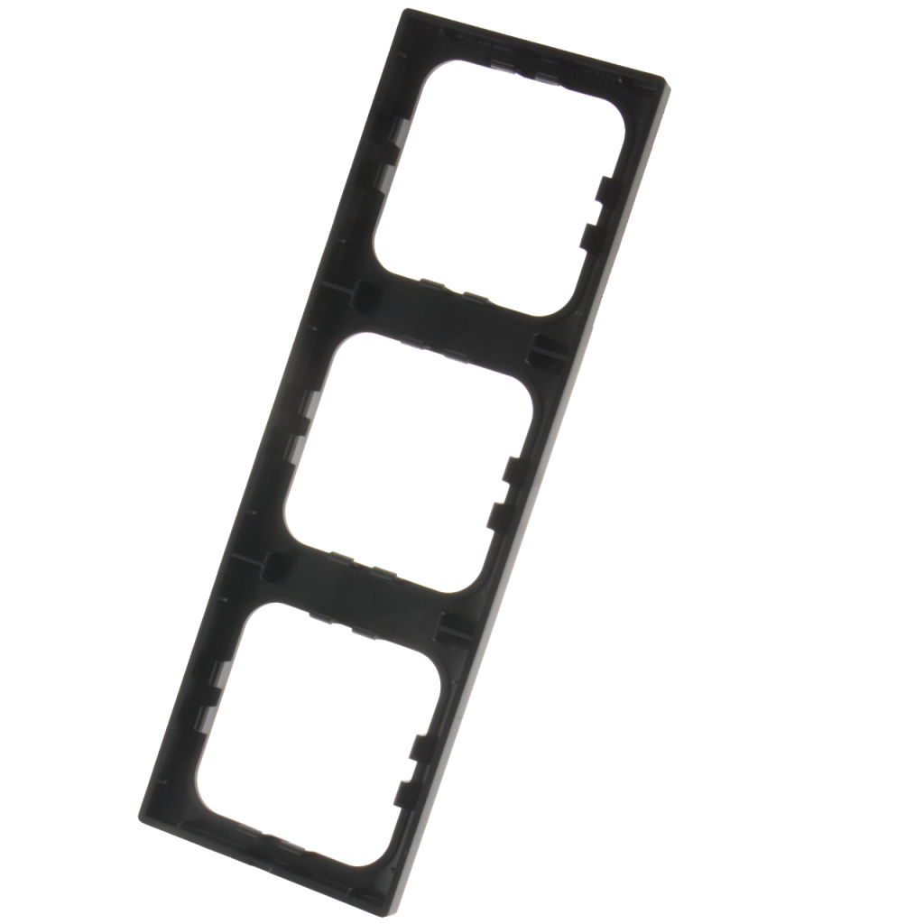 BBAtechniek - S 30.000 afdekraam 3-vak satijn zwart (1x)