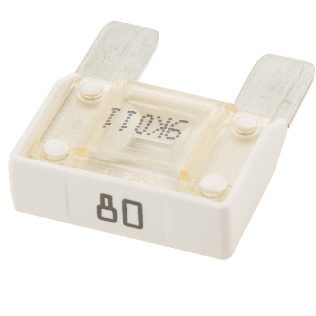 BBAtechniek - Maxi steekzekering 80A wit (1x)