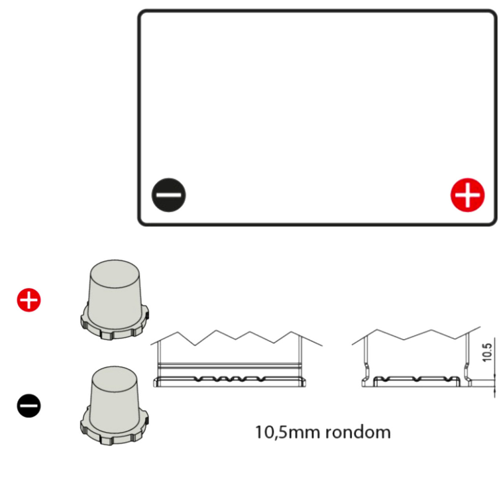 BBAtechniek - 12V 150Ah Aces Lithium accu + lader 20A (1x)